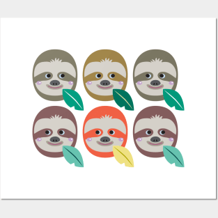 The Slothful Sloths II Posters and Art